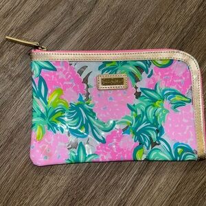 Lilly Pulitzer zippered pouch bag